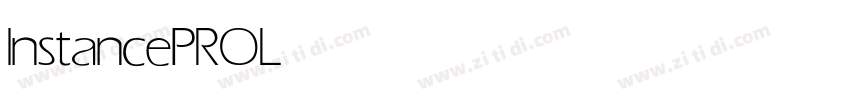InstancePRO Light字体转换 InstancePRO Light字体转换